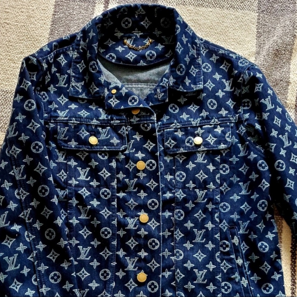 LOUIS VUITTON DENIM JACKET KIM JONES COLLECTION
